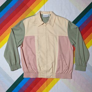 90s Windbreaker Track Jacket by Adeline Alfred Dunner